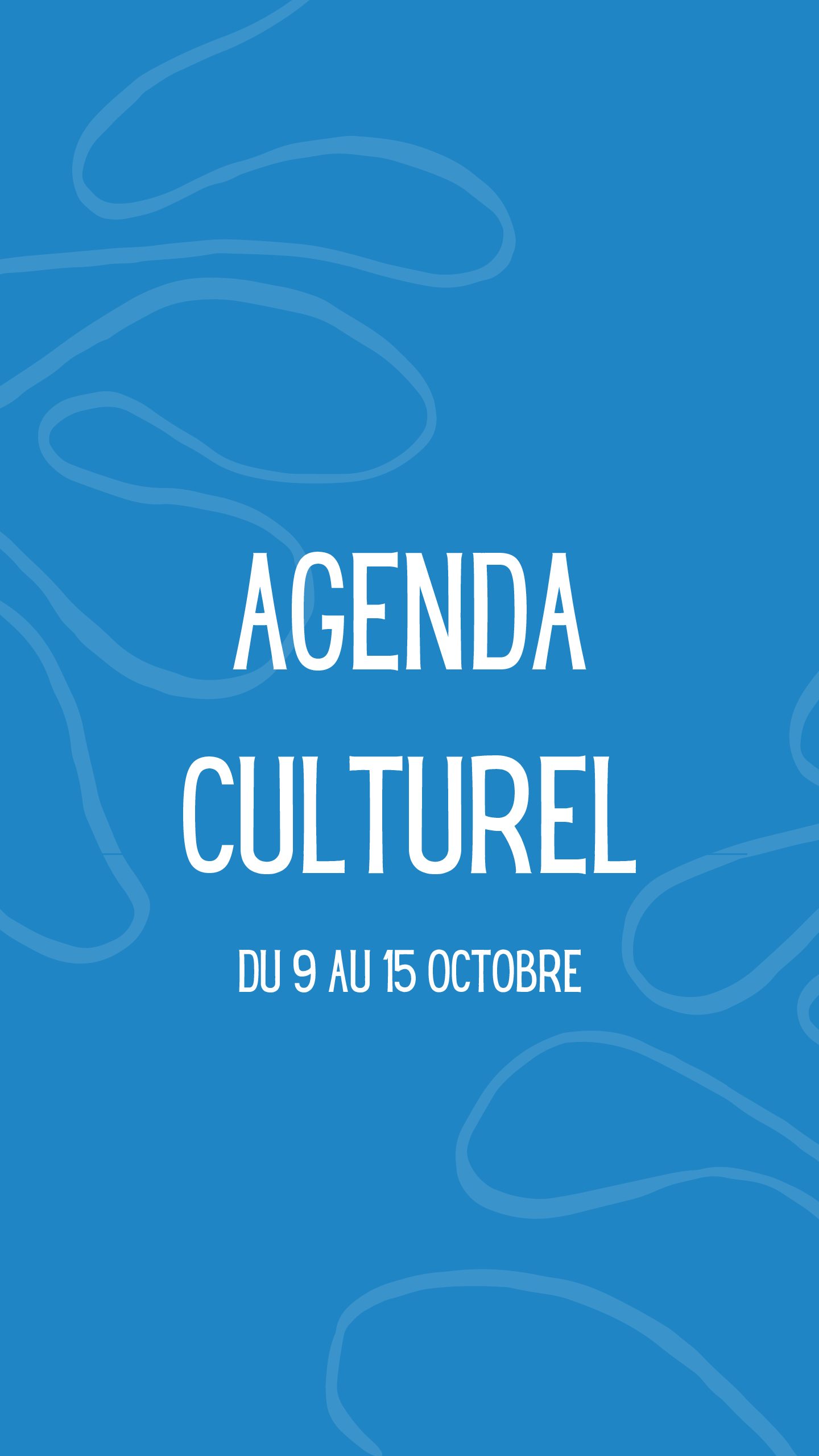 Agenda Culturel semaine 02/10/2023