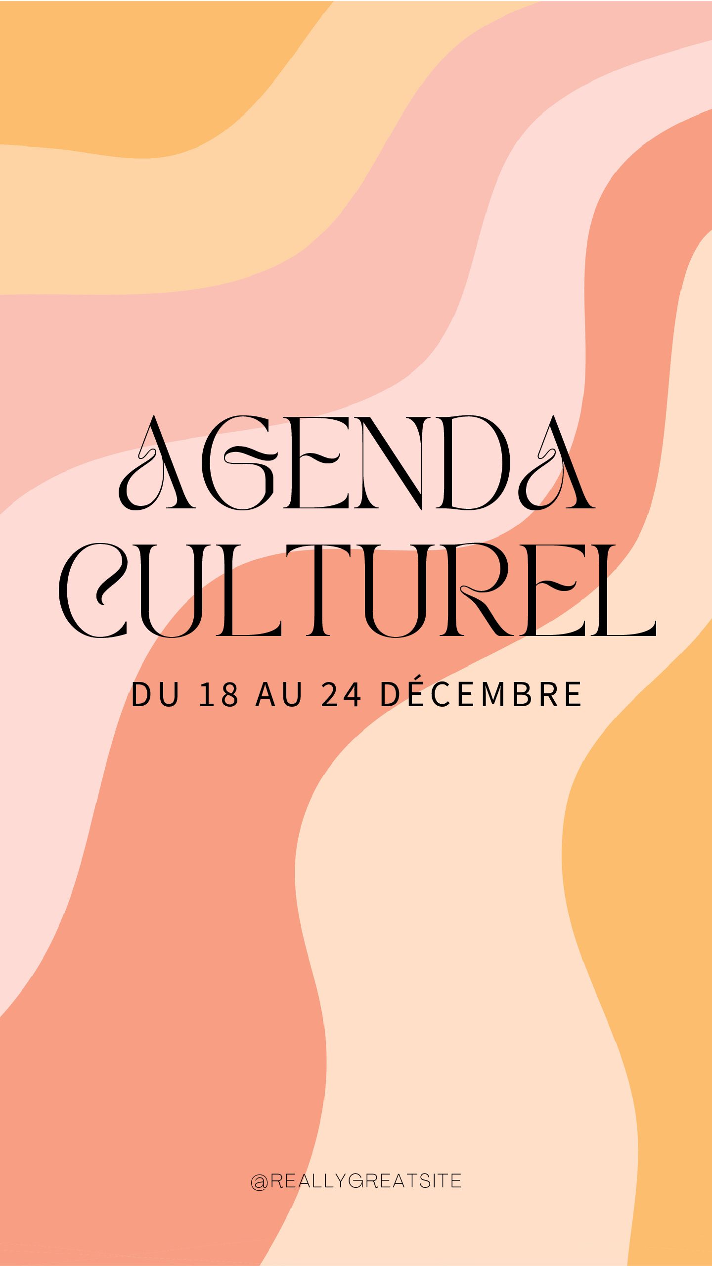 Agenda Culturel semaine 18/12/2023